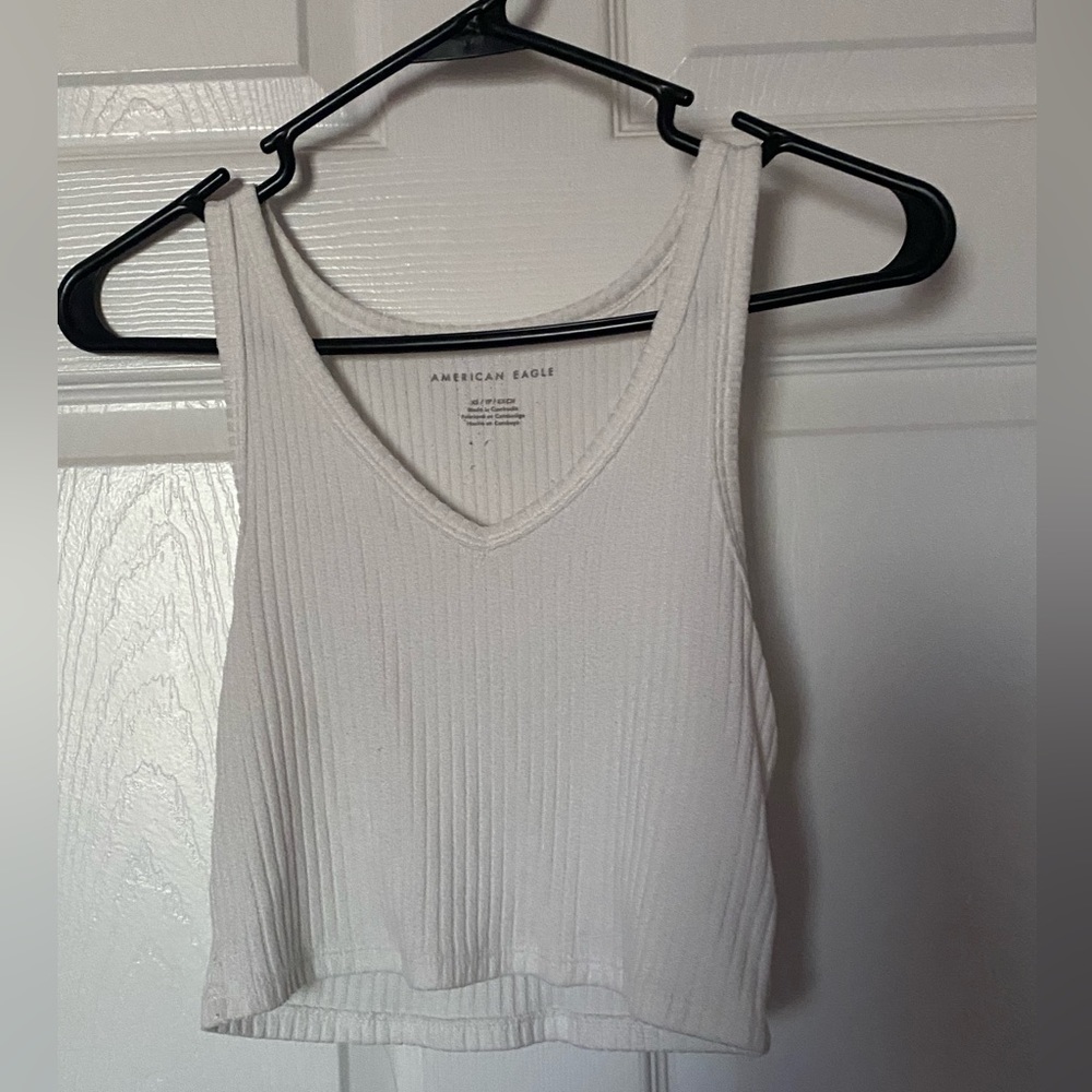 American Eagle white tank top